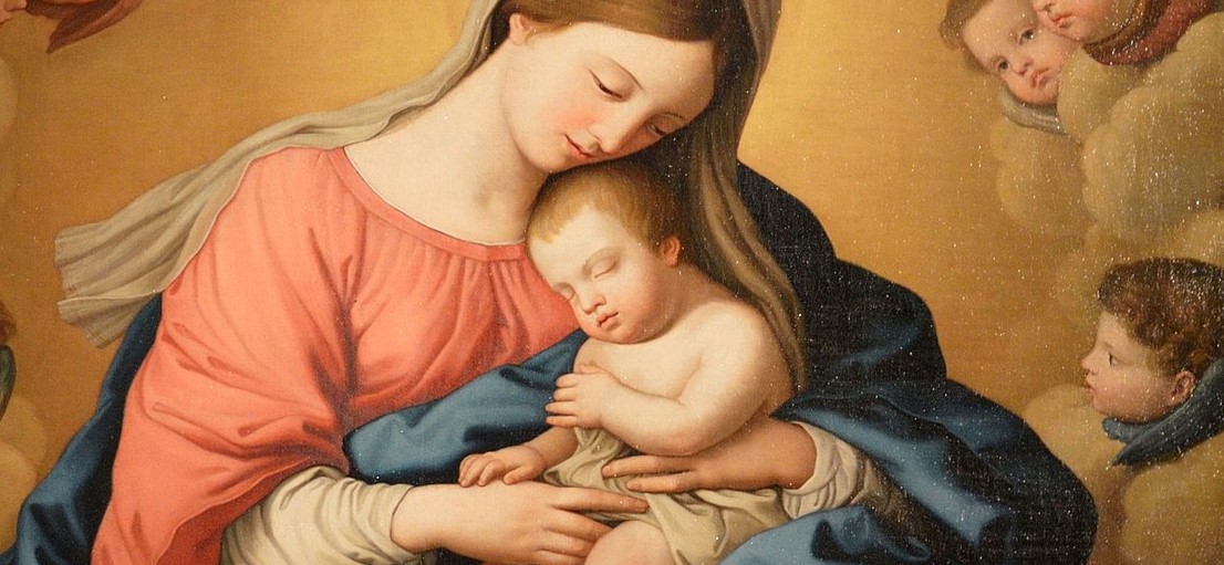 madonna and child Sassoferrato